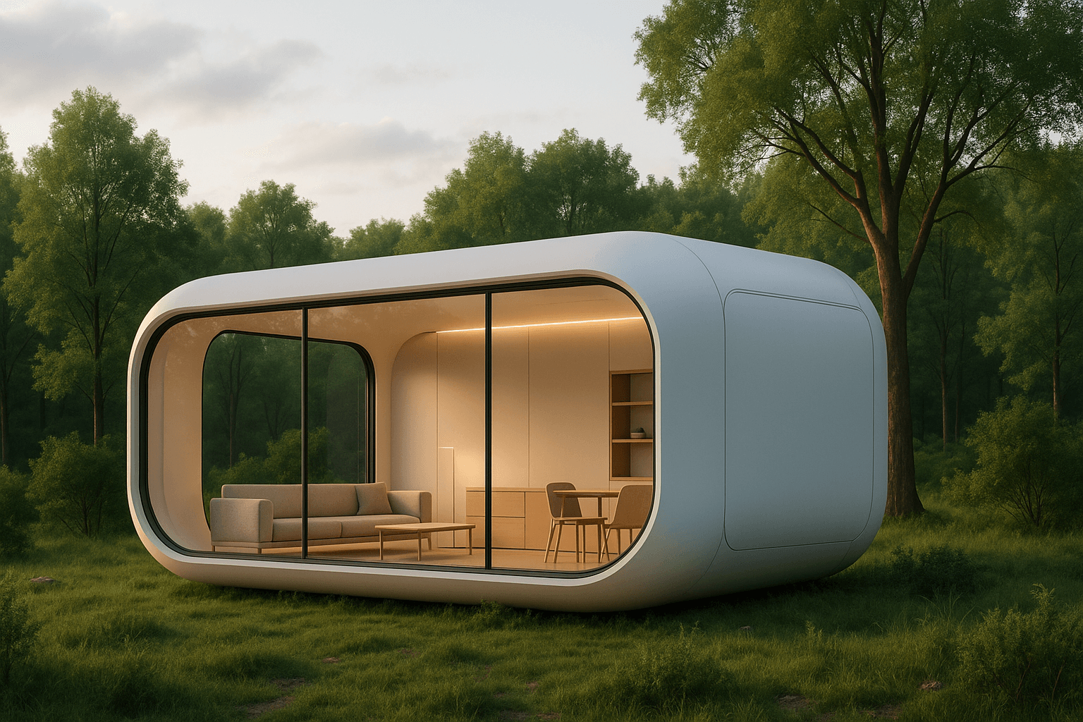 ECO Capsule Home – Xu Hướng Nhà Di Động Thông Minh & Bền Vững Cho Người Việt